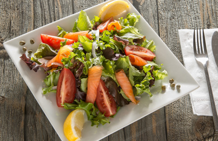 Smoked Salmon Salad